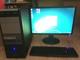 Počítač, Monitor, AMD Phenom II X2 3,3 ghz, 8 gb ram - 2
