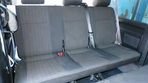 VW T6 T5 a T6.1 Caravelle sedadla 3-řada - odstín T6 PANDU - 2