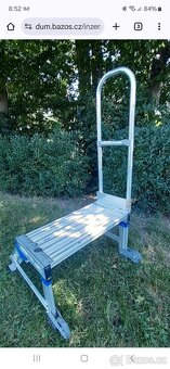 schody pojízdné , pracovní výška 50 cm - 2