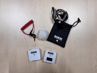 Rode Wireless GO bílý vč. mikrofonu - 2