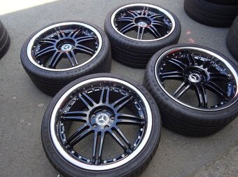 Alu disky límcové na Mercedes, 19", 5x112,ET 45, letní sada - 2