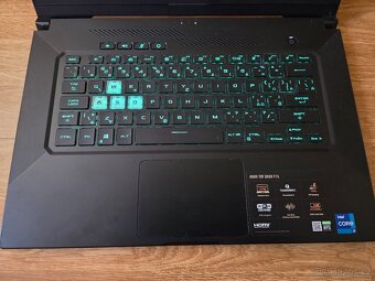 Herní notebook Asus TUF Dash F15 - 2