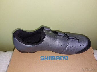 SHIMANO SH-XC100, stříbrné vel. 46 - 2