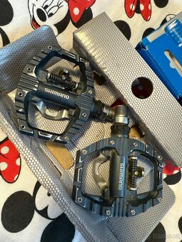 Pedály Shimano PD-EH500 + kufry - 2