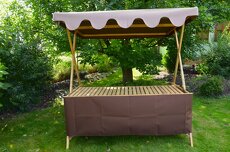 Stánek 2 m ,boky a záda, úprava do střešního boxu zdarma - 2