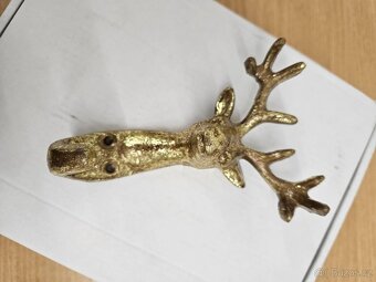 Sada 4 KS věšáků na šaty - motiv Jelen - NOVÉ - 2