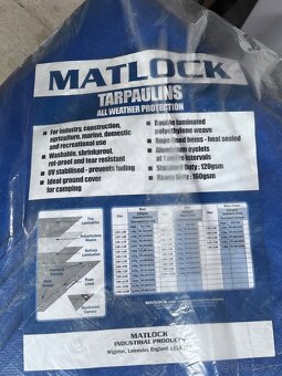 Zakrývací plachty kvalitní. - 2