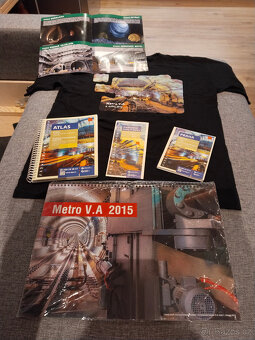 Originální sada k otevření trasy metra A - 2015 - 2