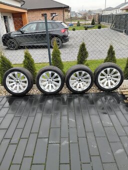 Alu kola 5x112 R17, celoroční pneu - 2