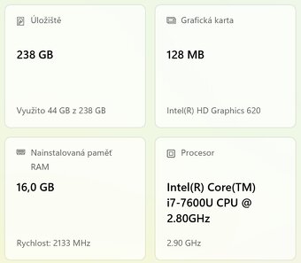 ▼DELL Latitude 7380 - 13,3" / i7 / TOUCH / 16GB / SSD / ZÁR - 2