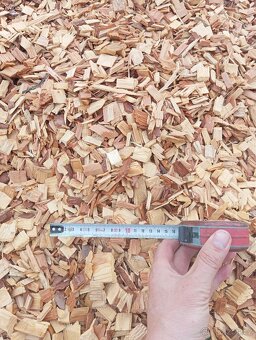 Mulčovací štěpka Modřín - 2