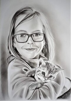 KRESBA PORTRÉTŮ PODLE FOTOGRAFIE - 2