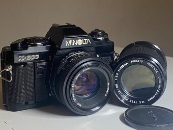 Minolta X-500 + 2× objektiv Minolta - 2