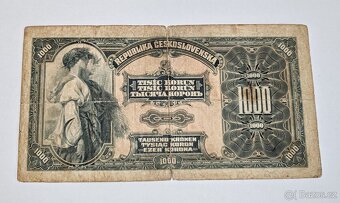 1000 kč, 1919, C, Československo - 2