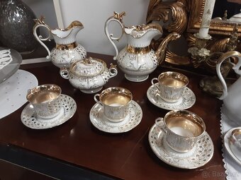 Krásná porcelánová čajová souprava - 2