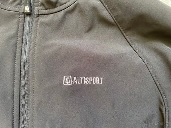 Černá pánská softshellová bunda, vel. S - 2