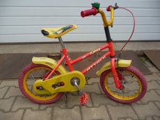 Dětské kolo na chatu, chalupu. - 2