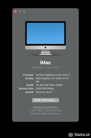 iMac27/2020/i7(8c)32GB/512GB/RadeonPRO5500XT8GB - 2