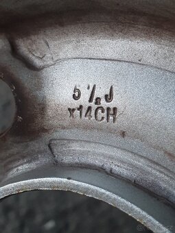 4 x 108 Berlingo Partner kola plechové disky plecháče - 2