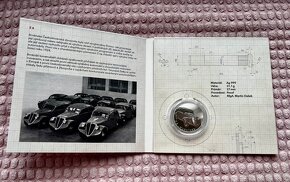 Stříbrná mince Na kolech - Z 6 "Hurvínek" proof - 2