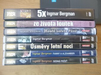 11x dvd INGMAR BERGMAN (ZLATY FOND SVETOVEHO FILMU) - 2