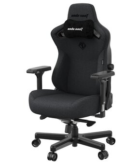 Anda Seat Kaiser 3 Premium Gaming Chair - L Dark Gray Fabric - 2