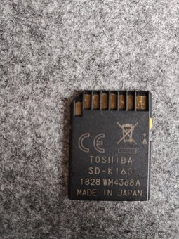 SD Karta Toshiba 16GB - 2