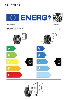 Letní pneu 4ks 215/55 R16 - 2