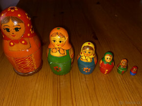 MATRJOŠKA ORIGINÁL USSR - 80. léta - 2