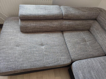 rozkládací sedací souprava 280x200cm s úložným prostorem - 2