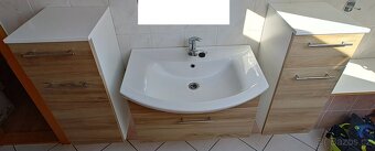 Koupelnový set i s umyvadlem, pákovka Metalia - 2