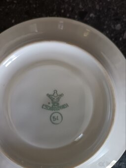 Porcelánové talířky - 2
