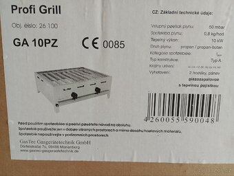 Plynový profi gril - 2