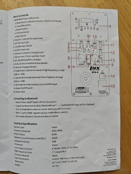 Aktivní repro se zesilovačem box Lynx /od Amazon Germany - 2