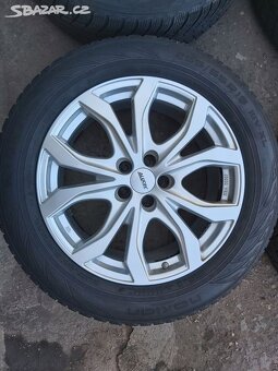 Prodám alu 19" na Q7, Q8, Touareg se zimními pneu - 2