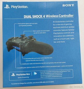 Ovladač PS4, nový - 2