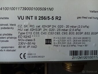 VAILLANT VU INT II 256/5-5 R2 a VAILLANT eco COMPACT VSC INT - 2