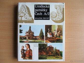 Umělecké památky Čech-kompletní 4 svazky - 2