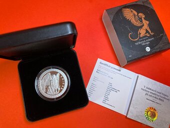 Stříbrná mince – Sfinga (Mythical Creatures – Sphinx) - 2
