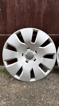 Kryty kol - Poklice na kola originál AUDI 16" Sada 4ks - 2