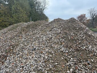 Recyklát - asfaltový  , betonový , mix cihla beton recyklát - 2