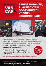 Výměny skel, pneuservis, autoservis - 2