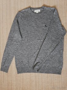 Svetr pánský šedý velikost M - 2