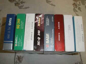 VHS videokazety (8 ks) - 2