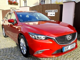 Mazda 6 kombi automat 2017 - nová STK, původ ČR - 2