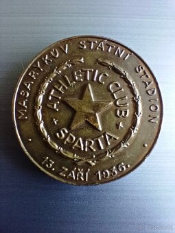 Plaketa Sparta Praha - 2