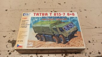 Plastikové modely TATRA 813 815 - 2