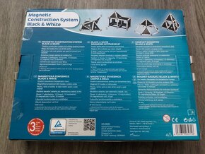 stavebnice magnetická 68 ks NOVÉ 5+ - 2