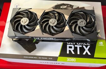 Prodám MSI GeForce RTX 3080 SUPRIM - 2