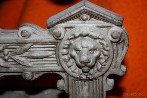 Lis na kniha litina rok 1880-1920 knihařský lis knihtisk - 2